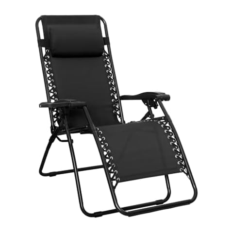 Chaise de camping pliable Amazon Basics Cover