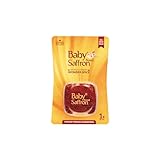 Baby Brand Saffron/Kesar/Kumkuma Puvvu 1GM, World's finest Wonder Spice, ISO Certified (Grade 1, A++++), Red Gold threads of Kashmiri Saffron for Healthy Skin, Anixety relief, Menstrual Comfort, Cooking & Sweets, Pooja & Tilak.