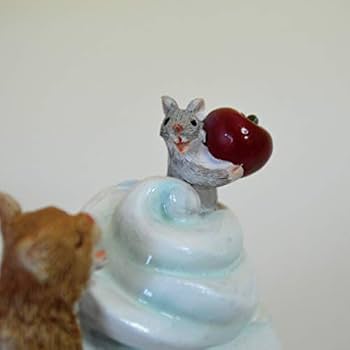 Amazon.co.jp: カップケーキ 猫とねずみ ネコ ミニチュアアニマル