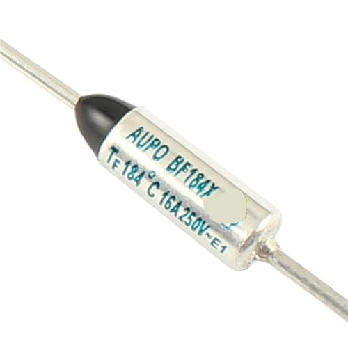 Fusible thermique BF184X TCO 16A 250V avec fil axial pour coupe-circuit