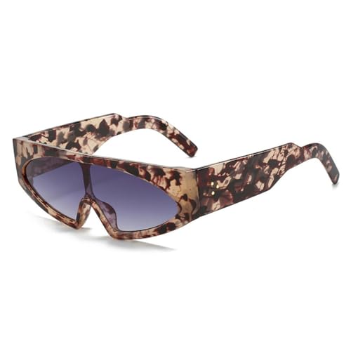 Lunettes de soleil Punk à dessus plat MUTYNE pour homme et femme protection UV400