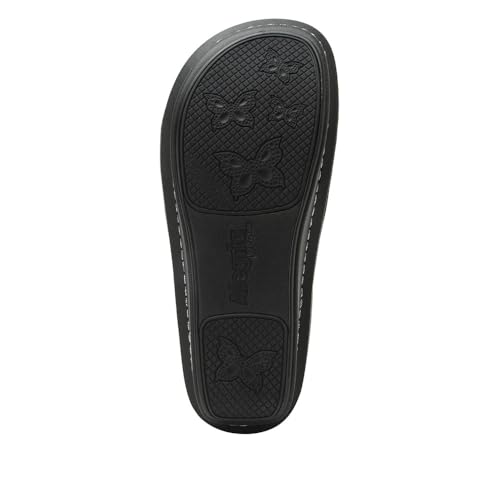 Image of Alegria Women Kelsi Cross Strap Adjustable Leather Sandal