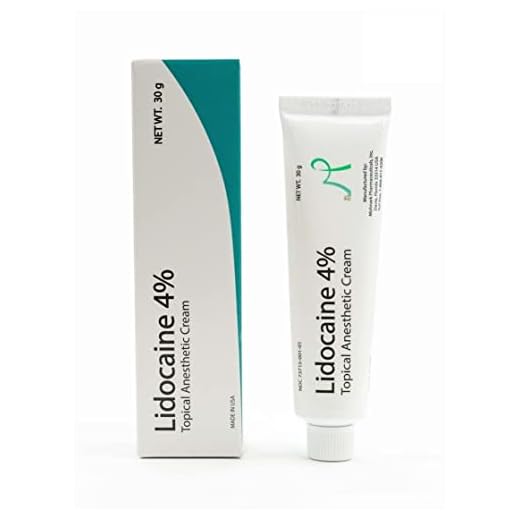 MOHNARK Lidocaine 4% Topical Anesthetic Cream for Muscle and Joint Pain, with Vitamin E for to Protect and Maintain The Skin’s Natural Barrier