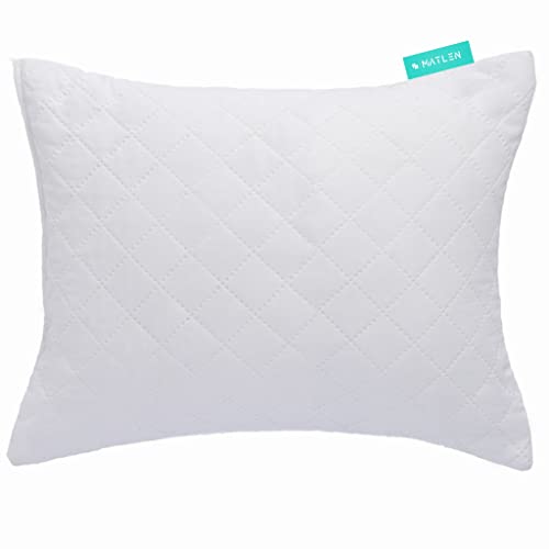 Almohada (2 unidades) de 60 x 60 cm, acolchada, antialérgica, con cremallera, con ajuste de dureza, 100% fibra hueca de poliéster siliconada, muy mullida Cover