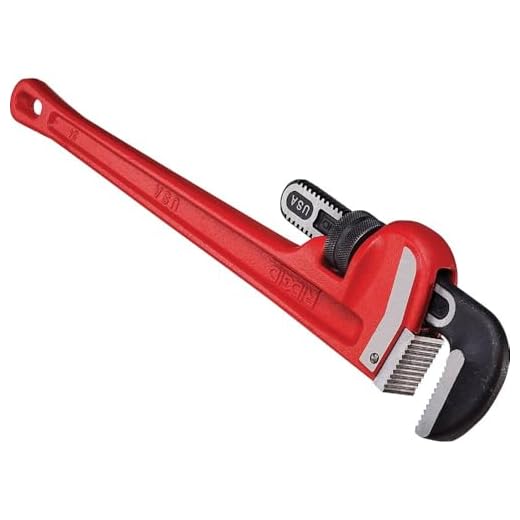 RIDGID 31030 Modell24" gerade Rohrzange für schwere Beanspruchung, 24" Sanitär-Schraubenschlüssel
