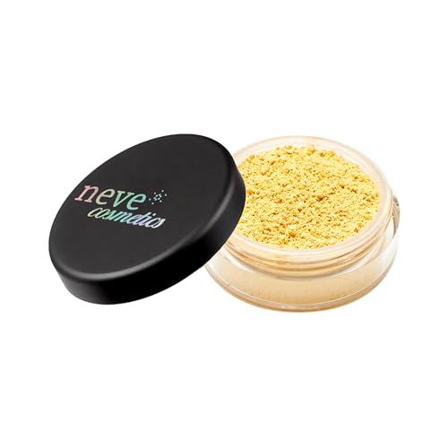 Neve Cosmetics correttore minerale in polvere libera con dosatore | Yellow