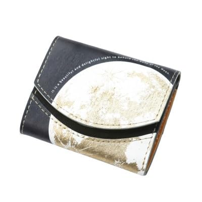 (月ファン必見)クアトロガッツ ミニ財布 小さいふ。ペケーニョ 月面着陸MoonLanLanding