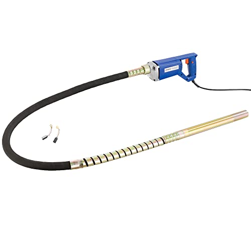 Arebos Vibrateur pour béton | 800W | Vibrateur intérieur | Vibrateur manuel | Bouteille vibrante |...