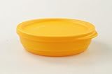 Original Tupperware TUPPERWARE Kühlschrank Geburtstagskracher rund 200ml orange Frischebehälter Dose
