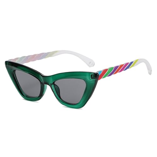 Lunettes de soleil œil de chat MUTYNE rétro punk dégradé