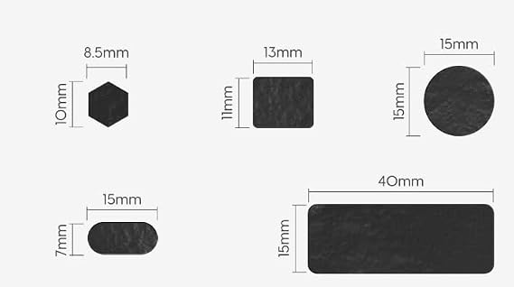 PWNAGE Ultra Custom Universal Grip Tapes 3M Adhesive Pre-Cut Griptape Pre-Laminated Sweat Absorbing High Performance Gaming Mouse, Keyboards, Phones, Consoles, PS Controllers - 0.5mm Fits All DIY