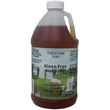 Naturally Preformed Enzyme Cleaner, Enzyme Solution, Multi-Purpose Cleaner, Laundry Additive and More - Concentrate-Fresh and Clean Scent-64oz