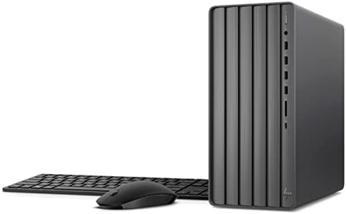 HP 2024 Newest Envy Desktop, Intel Core i5-13400, 16GB DDR4 RAM, 512GB SSD + 1TB HDD, Windows 11 Professional, Black