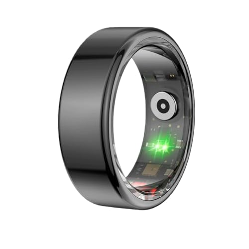MEIION echooria Smart Ring Health für Frauen & Männer mit Herzfrequenz, Blutdruck, Schlafmonitor, 24h Überwachung, Bluetooth,IP68 wasserdichter,Magnetisches Laden