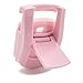 Portable Eyelash Curler, Tinwong Mini Plastic Eyelash Curler for Travel, Pink