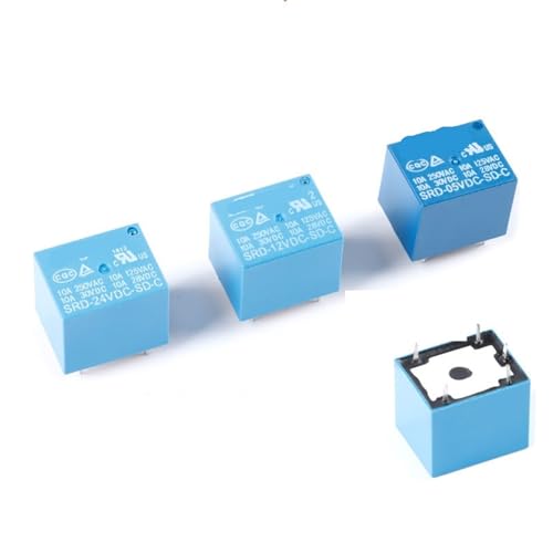 Relé de 5 pines SRD-24VDC-SD-C para solucionar fallos en placas de climatización