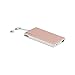 mophie powerstation Plus External Battery with Built in Cables for Smartphones and Tablets (6,000mAh) - Rose Gold
