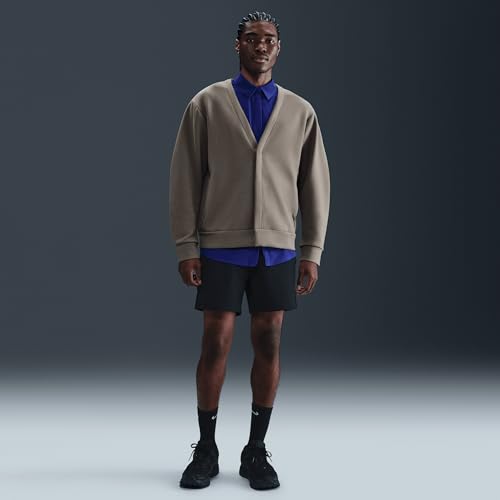 Nike 24.7 ImpossiblySoft Men's Cardigan (HQ6948-289, Cave Stone/Medium Ash)4