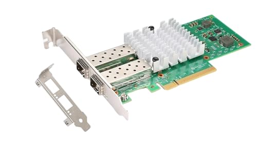 Carte Réseau Ethernet 10G Résoudre Saturation Réseau Serveur Double SFP PCI-E