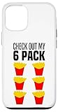 iPhone 14 Check Out My Six Pack Fries 6 Packs Abs Costume French Fries Case