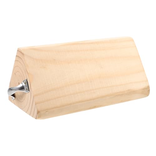 Happyyami Wheel Chock Heavy Duty Slip Stabilizer for Rvs Trucks and Campers for Travel Trailers Prevents Rollback Durable Solid Wood Design