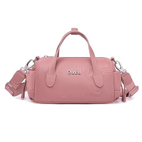 Image of Chantria Premium Small Sling Bag for Women Stylish, Chic Ladies Side Bag Nylon Water-repellent Handbag with Detachable Strap, Lightweight & Elegant Travel Crossbody Bag for Women