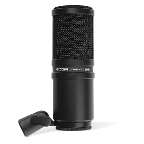 Zoom Micrófono dinámico para podcasting ZDM-1