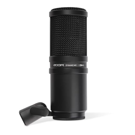 Zoom Micrófono dinámico para podcasting ZDM-1