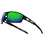 Translucent Black Tortoise Matte Frame &Ice Green Lens