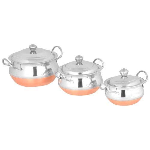 Kmart 3 pcs Copper bottam Dish Set