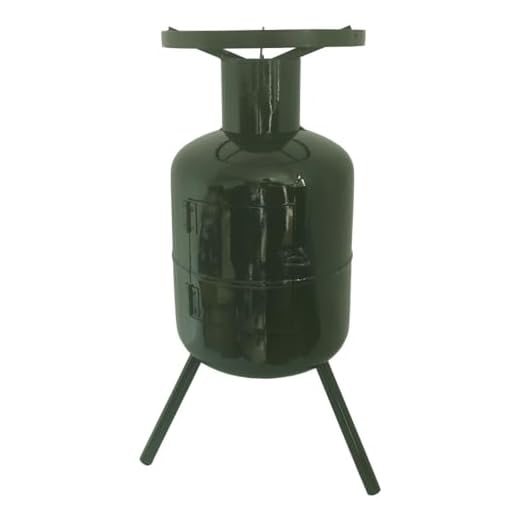 Fogareiro A Lenha Carvão Para Disco Panela Camping