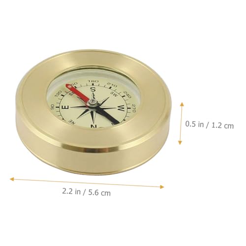 Brújula de Bolsillo PRETYZOOM para Senderismo y Camping miniatura 2