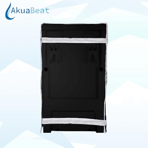 Image of Water Purifier Cover Compatible with Kent Supreme Star RO+UV+UF+TDS - Dustproof, Waterproof, Oil Stain Protection, Transparent Front, Velcro Closure, Fits Wall-Mounted /Table-Top