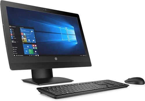 Image of HP ProOne 600 G3 All-in-One Desktop Computer, 21.5 inch FHD(1920x1080) Display Business PC, Core Core i5-7500 3.4GHz Up to 3.8GHz, 16GB DDR4 RAM, 256GB SSD, Keyboard & Mouse, WiFi, Windows 11 (Renewed)