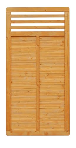 SORENTO Sichtschutzzaun Gartenzaun Dichtzaun Pinie 89x179cm Werth-Holz