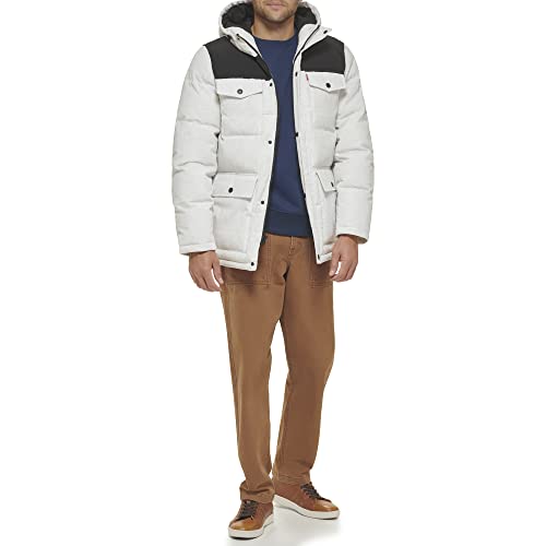Image of Levi's Men's Arctic Cloth Quilted Performance Parka
