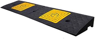 Roadside Kerb Ramps, Threshold Service Ramps for The Supermarket Gate, Outdoor Rubber Ramps for Cars, Vehicles,Wheelchair/100 * 25 * 6Cm