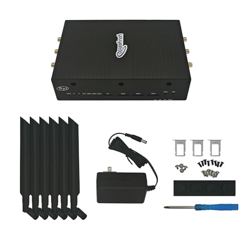 Image of youyeetoo Banana Pi BPI-R4 WiFi 7 Router /Openwrt Router Development Board - Fully Assembled, Use Out of The Box, MediaTek MT7988A Chip, 4GB RAM, 8GB eMMC, 2X 10Gbe SFP Slots, 4X Gbe Ports, Metal Case