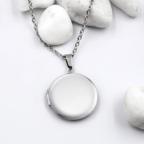 Phocksin PHLNA03_MLYJ_3K Round Locket Necklace thumb #1