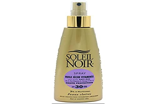 Soleil Noir Huile Sèche Vitaminée SPF30 Spray 150 ml Cover