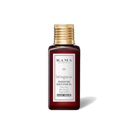 Image of BRINGARAS BALANCING SCALP & HAIR OIL 100 ML | Stimulates Hair Growth | Rebalances Scalp Health