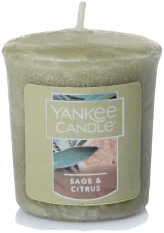 Yankee Candle Lot of 6 Sage & Citrus Votive Candles