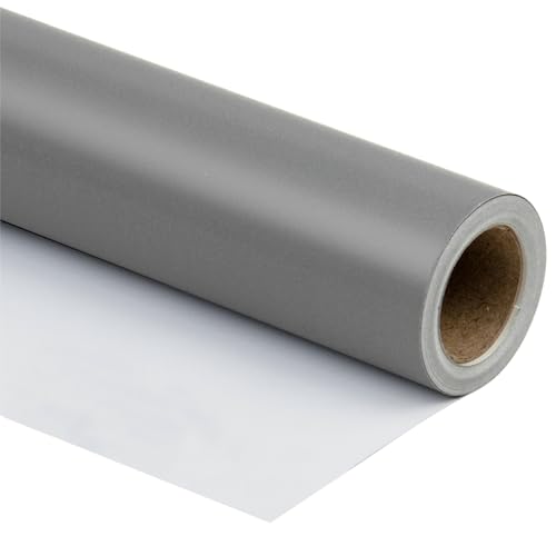 RUSPEPA Gray Wrapping Paper Solid Color - Mini...