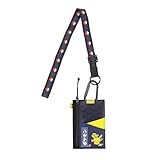 Bioworld Pokemon Commuter Wallet with Carabiner and Lanyard
