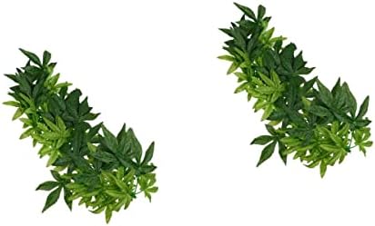 balacoo 2pcs Decorations Crab Fake Reptile Artificial Habitat Terrariums Supplies Aquarium Bearded Rattan Inches Cups Plantsreptile Decor Hanging Amphibian Plastic Reptiles - Dragons