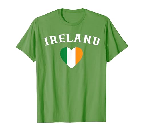Irlanda para niños y niñas irlandeses con bandera de Irlanda Camiseta