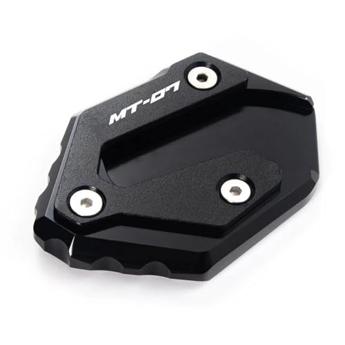 Extension de support latéral pour Yamaha MT07 MT09 et Tracer 900 GT noir