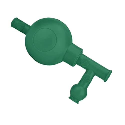 ABOOFAN 3-Valve Quantitative Suction Ball Pipette Filler Bulb for Liquid Transfer Lab Equipment Suction Tool