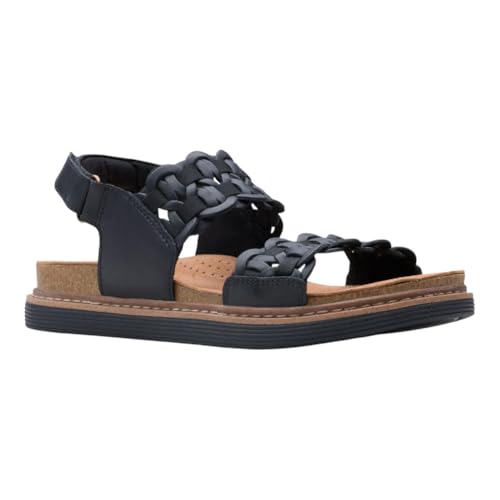 Sandales Clarks Arwell Glide cuir femme 41 pour soulager les pieds sensibles