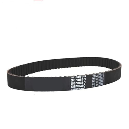 Courroie distribution S8M952 en caoutchouc robuste de 50mm pour poulie moteur mécanique